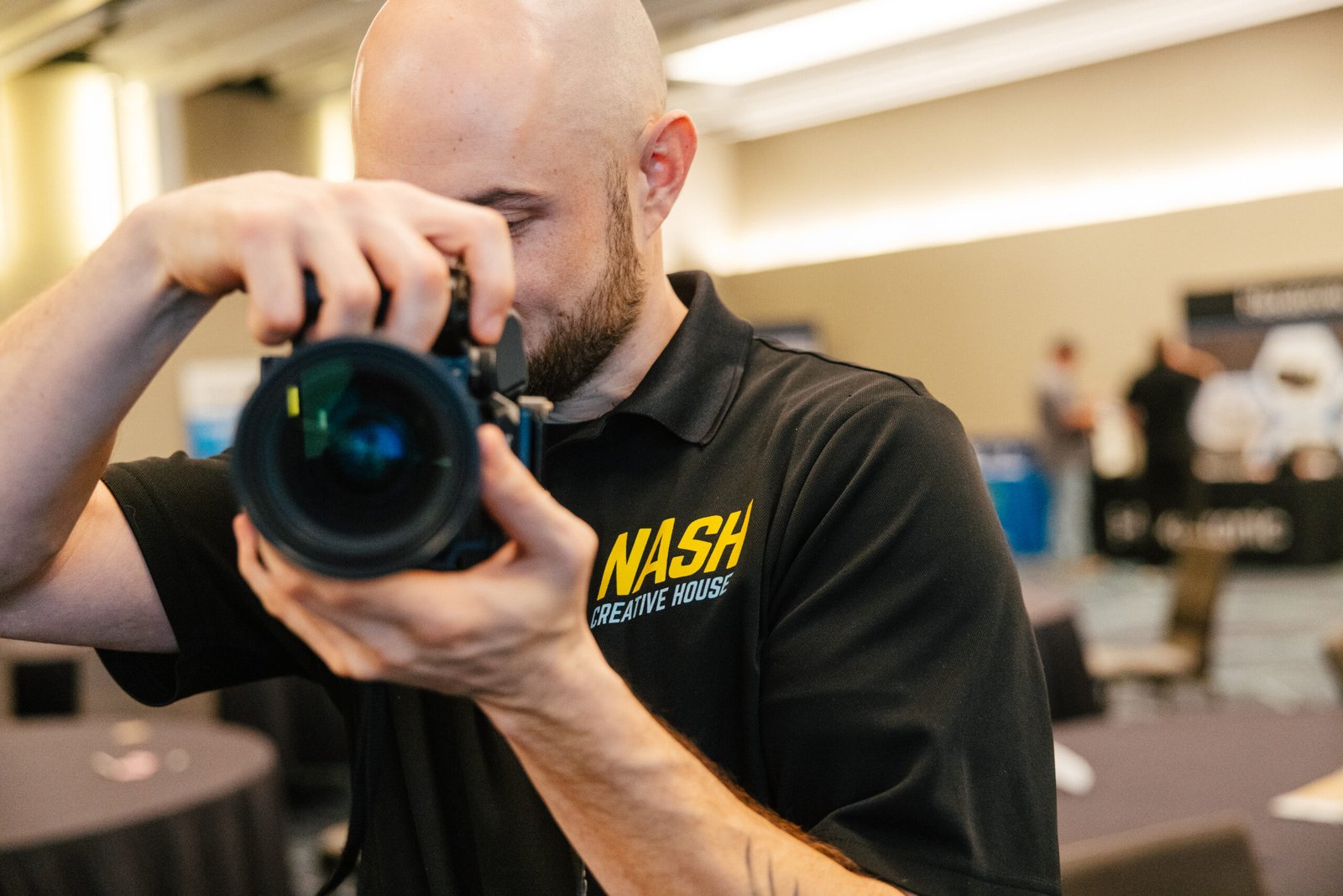 Nashville product photography shoot in progress